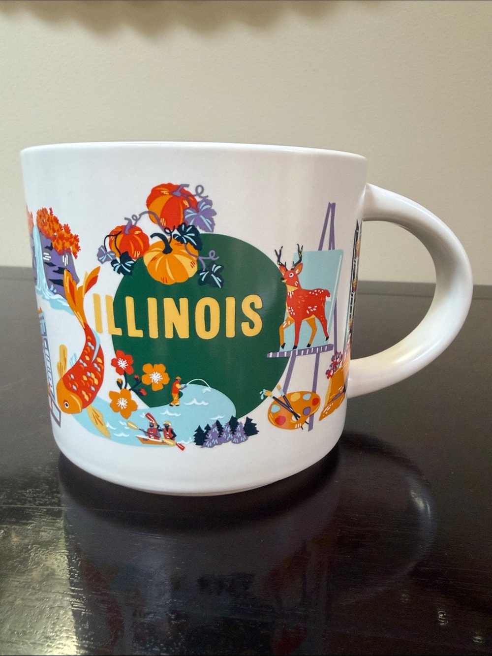 New! Illinois Starbucks Discovery Series Mug
